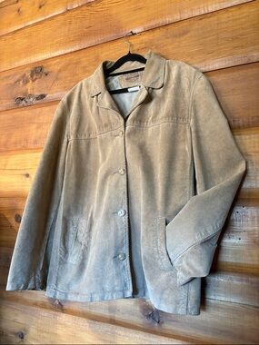 Skotts Suede LG Suede Buttoned Jacket